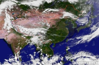 全国卫星云图